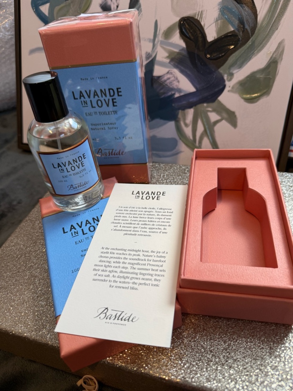 *NIB 3.3oz Bastide* Lavande In Love Eau de Toilette